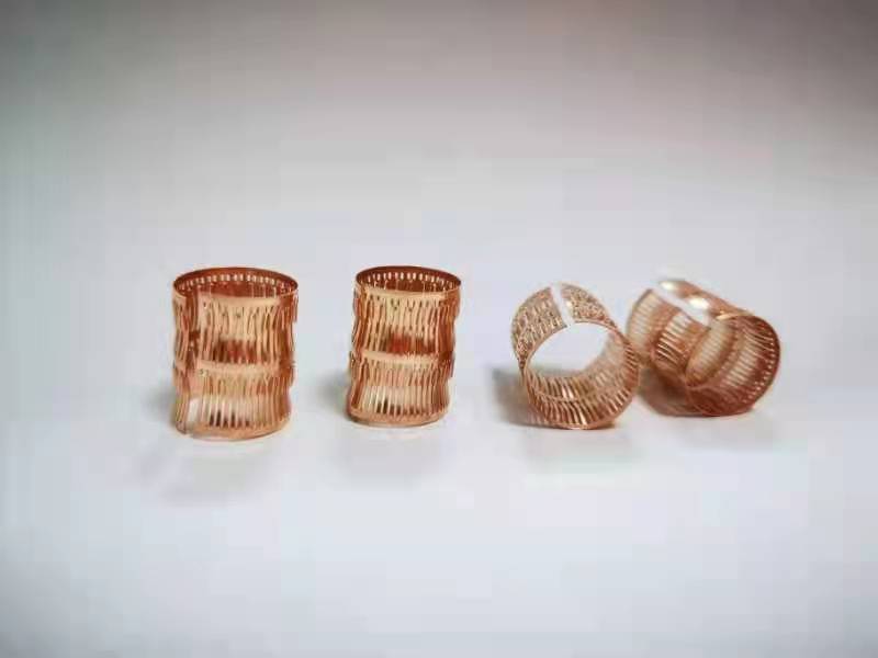 新能源汽車/EV car 充電樁專用紅銅鼓簧，斜簧，鍍銀